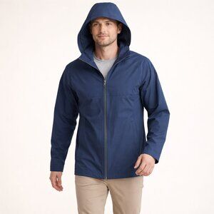 Uniqlo BlockTech Hooded Rain Jacket Windproof Waterproof Unisex | S